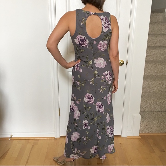 All That Jazz Sleeveless Floral Maxi Size 9/10 - Picture 4 of 7